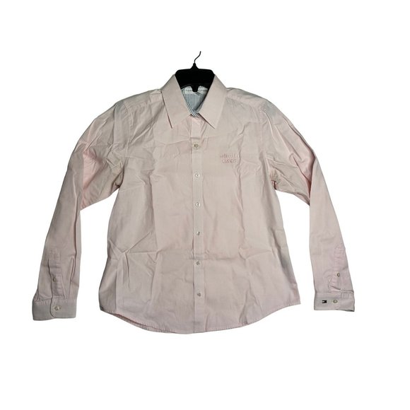 Cisco Systems Tommy Hilfiger Golf Pink Women's L/S Button Up Shirt - Picture 1 of 6